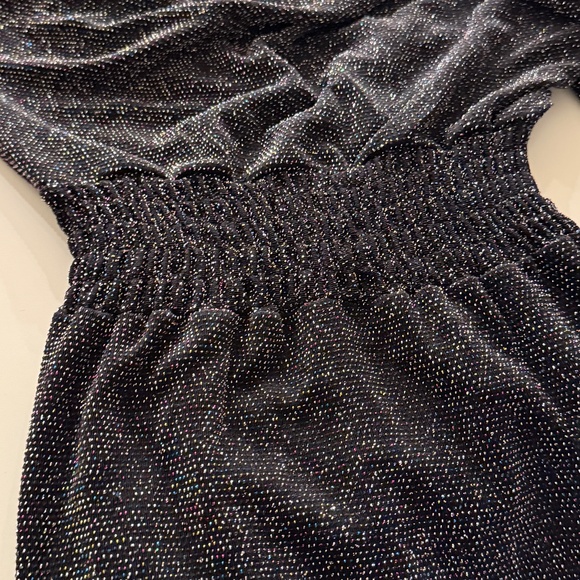 MAJE Rio Metallic Knit Midi Dress– Size 1 (Small) - Picture 4 of 11